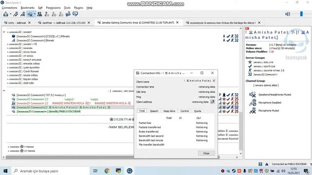 Jamaika TeamSpeak3 DDOS ATTACK ! смотреть онлайн