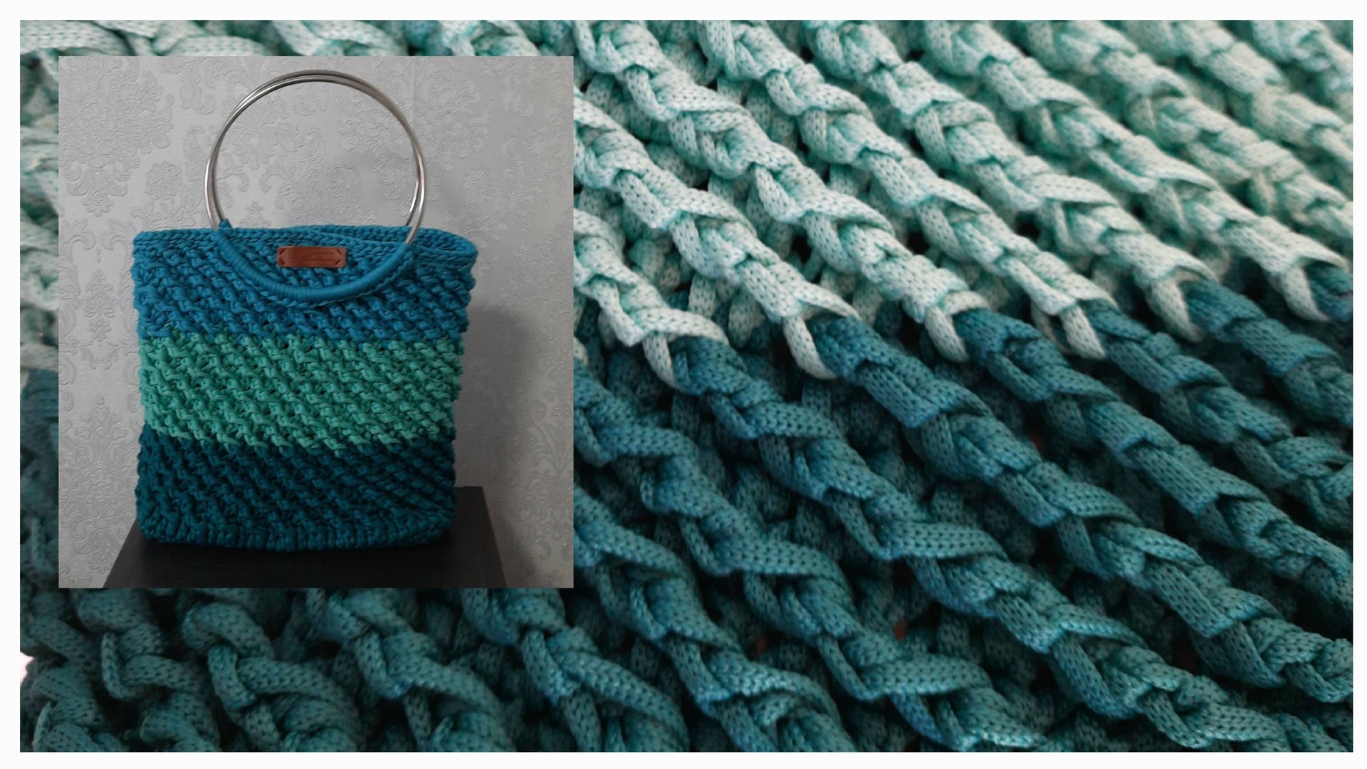 Сумка "Татьяна" вязаная из шнура. МК 2024. Мастер- класс смотреть онлайн