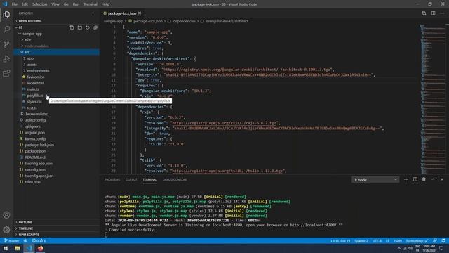 04 - Angular Packages & File Structure - Part 2 смотреть онлайн