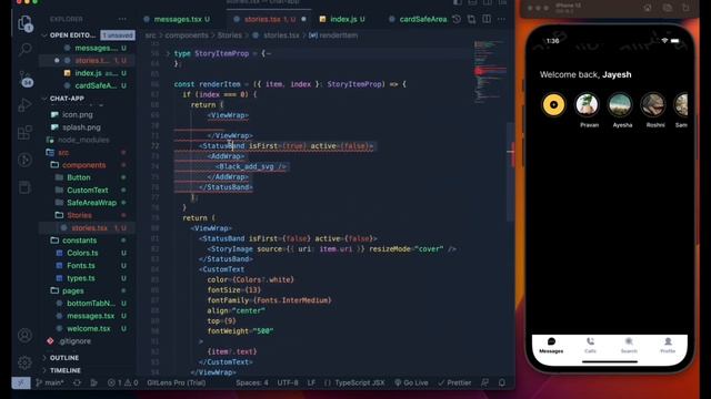 Build a React Native Chat App UI from scratch (2023) смотреть онлайн