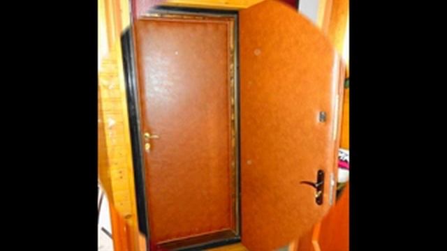 Примеры обивки дверей (до и после) смотреть онлайн