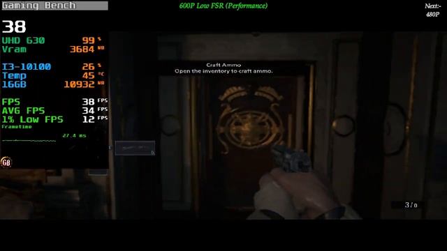 No GPU, I Can Play Resident Evil Village Intel(R) UHD Graphics 630 | I3 10100 смотреть онлайн