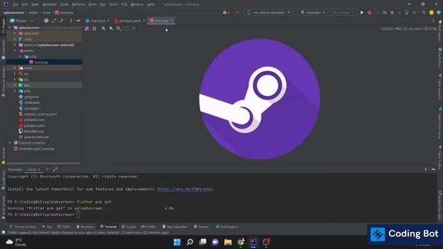 How to create a splash screen in flutter app | Best way in 2022 | Native splash screen iOs & Androi смотреть онлайн