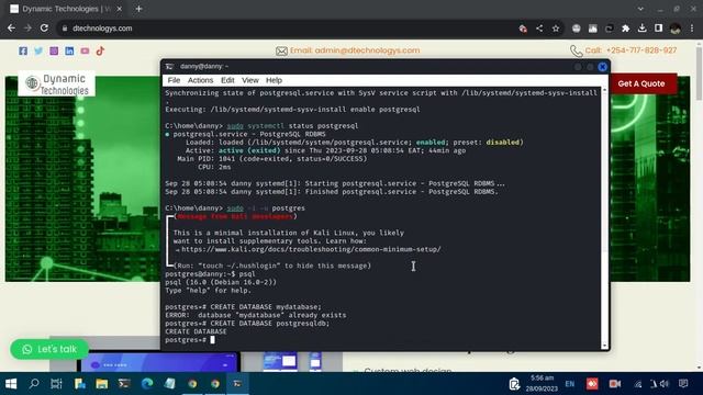 How To Install and configure PostgreSQL on Ubuntu смотреть онлайн