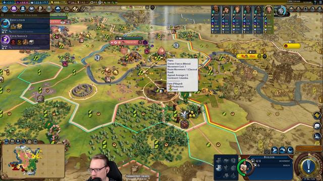 Let's Play Civilization 6: Gathering Storm - Deity - French Eleanor part 6 смотреть онлайн