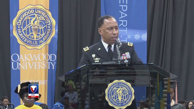 GEN Dennis Via speaks at Oakwood and Alabama A&M Commencements смотреть онлайн