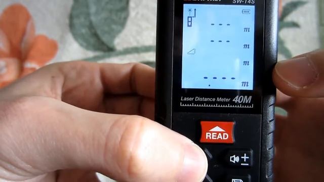 Инструкция лазерной рулетки