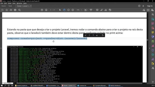 Docker + Laravel + PhpStorm ou VSCode смотреть онлайн