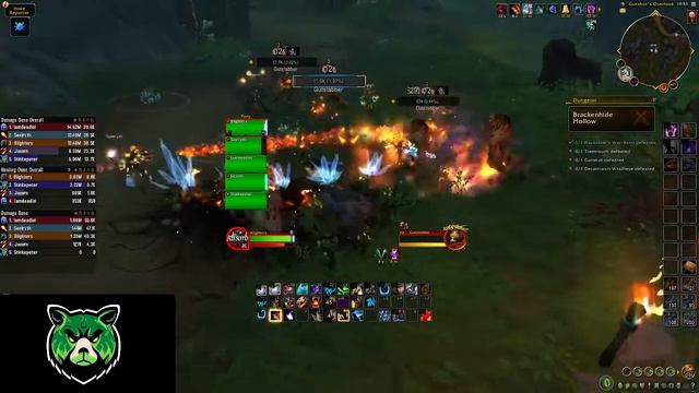 Brackenhide Hollow Heroic | World of Warcraft Dragonflight Beta Heroic | Guardian Druid PoV смотреть онлайн
