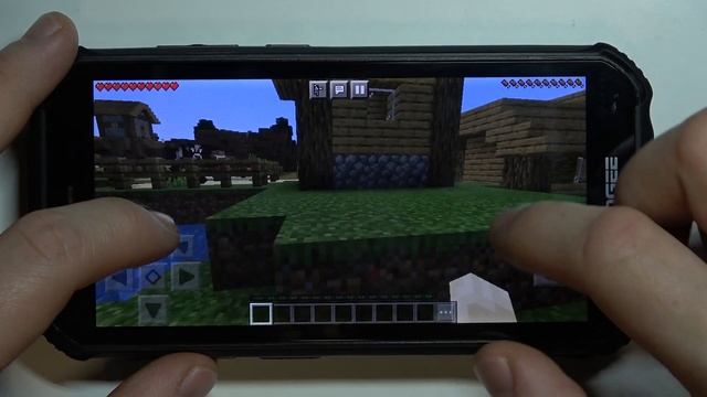 How Minecraft Works on DOOGEE S40 – Efficiency Test смотреть онлайн