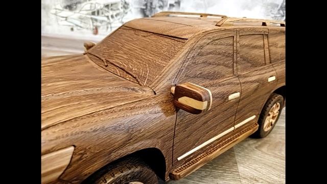 Wooden Toyota Land Cruiser 200 смотреть онлайн