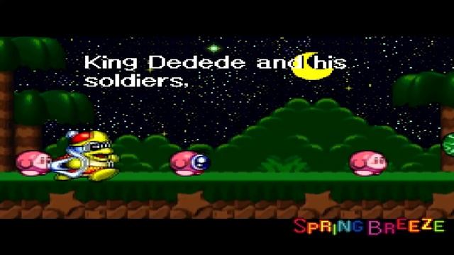 Kirby Super Star Spring Breeze Introduction and Opening смотреть онлайн