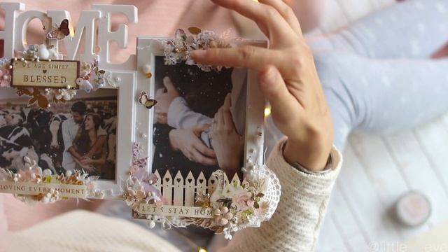 Family photo frame, 'Spring Farmhouse' Collection. Prima Marketing смотреть онлайн