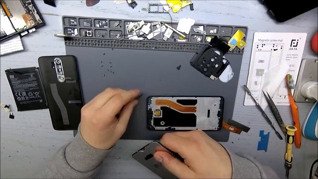 Xiaomi Redmi Note 8 Pro - Замена экрана смотреть онлайн