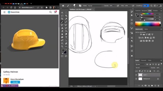 ✨?Record 20 | Observe, Reference, Study And Recall | Daily Art Studies [PHOTOSHOP]