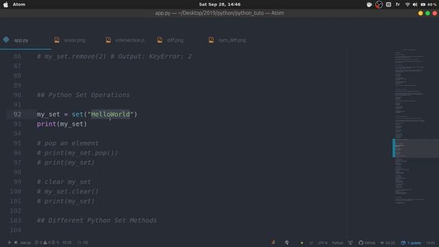 [محور1-وحدة6] sets | المجموعات في بايثون смотреть онлайн