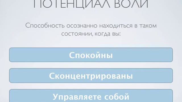 Урок 3. Развитие потенциала. смотреть онлайн