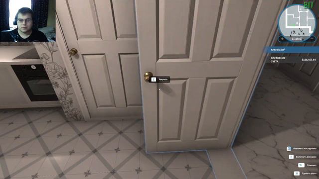 Рождественская спальня и какая-то комната | House Flipper #21 смотреть онлайн