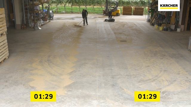 Kärcher KM 70/20 Professional Push Sweepers vs. Broom смотреть онлайн