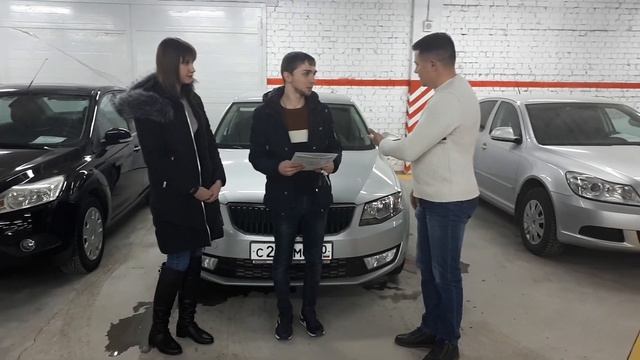Поздравляем Дениса и Татьяну с покупкой Skoda Octavia! Отзывы автосалон Boston смотреть онлайн