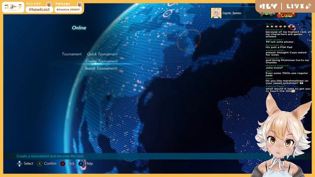 【TEKKEN 7】Sweet Potato Taste Test & TEKKEN WEEK: Online Tourney With Viewers【#Coyote / #KemoV】