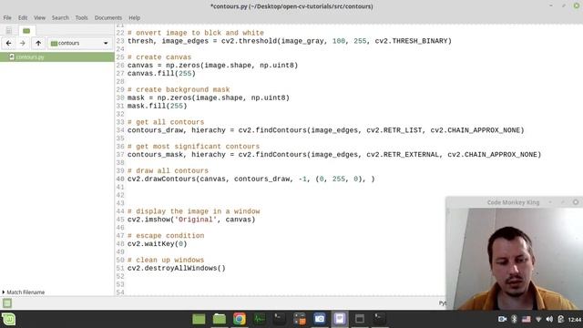 Contours & Masks using Python & OpenCV - How to separate object from image background? смотреть онлайн