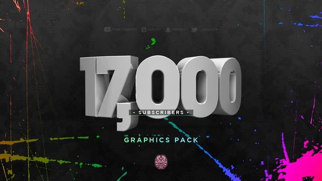 17,000 SUBSCRIBERS GRAPHICS PACK! THANK YOU! смотреть онлайн