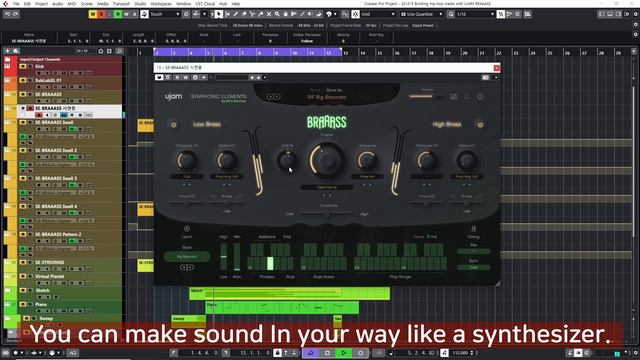 How to make EPIC brass beat with Ujam SE - BRAAASS (Hans Zimmer's Brass) смотреть онлайн