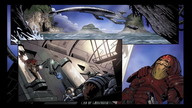 Mass Effect Legendary Edition comic strip (Mass Effect 1) смотреть онлайн