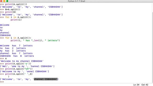 BUILT-IN STRING FUNCTIONS - PYTHON PROGRAMMING (Part-3) смотреть онлайн
