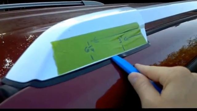 2008 Toyota Highlander - Remove Roof Rail End Caps смотреть онлайн