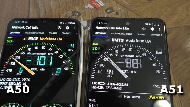 Уровень сигнала а51 vs A50 в ж0пе мира. Хуже условий я не видел. Asker смотреть онлайн