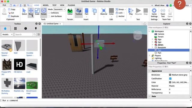 Как сделать свой объект в РОБЛОКС СТУДИО смотреть онлайн
