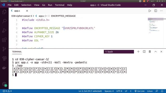 Язык Си. #125. Пишем дешифратор 5. смотреть онлайн