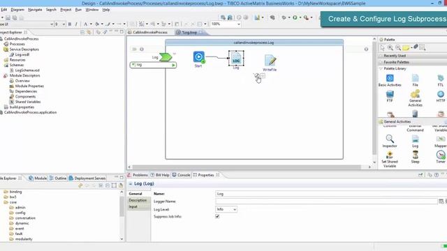 Building a BW6 Sample Application: Invoking Subprocesses смотреть онлайн