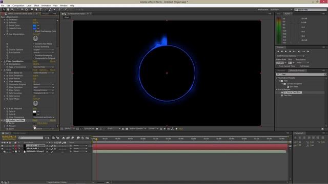 Урок по Adobe After Effects - audio spectrum (аудио спектор) смотреть онлайн