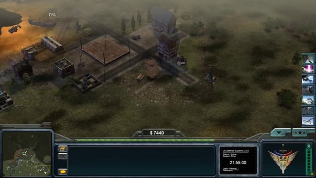 C&C Generals Zero Hour: Enhanced Mod - NATO Super Weapons VS. 3 PLA Tank | Gorgeous & Realistic