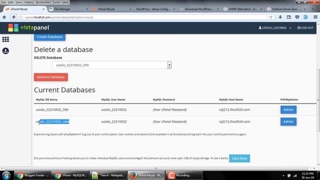How to install Wordpress - CPanel Manual - CPanel Automaitc - Localhost UniServerZero [URDU] смотреть онлайн