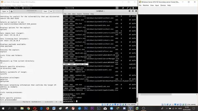 Hacking Windows Server 2012 R2 with Metasploit Framework Kali смотреть онлайн