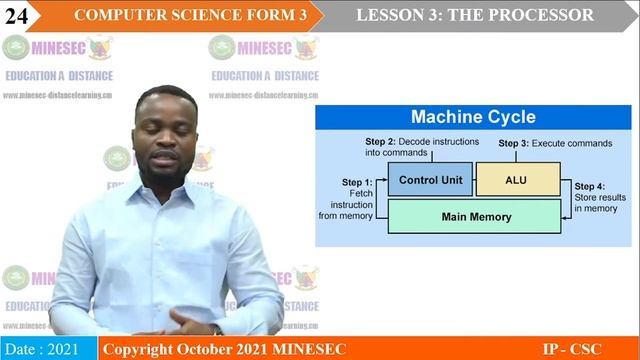 IP-INFO Computer Science Form 3 Lesson 3 THE PROCESSOR смотреть онлайн