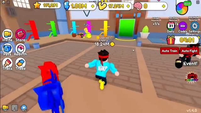Arm Wrestle Simulator Gibi Ama Kung fu Öğrenip Ninja Dövüyoz ?? Roblox Kung Fu Simulator смотреть онлайн
