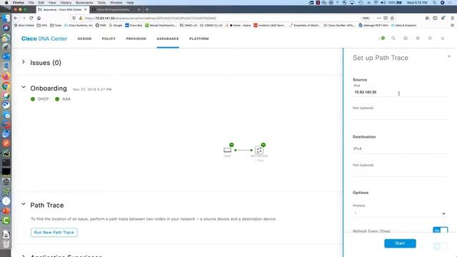 Cisco DNA Center Path Trace APIs смотреть онлайн