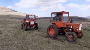 Т-25 против Т-16,Какой сильнее?Сравнение сил трактров!