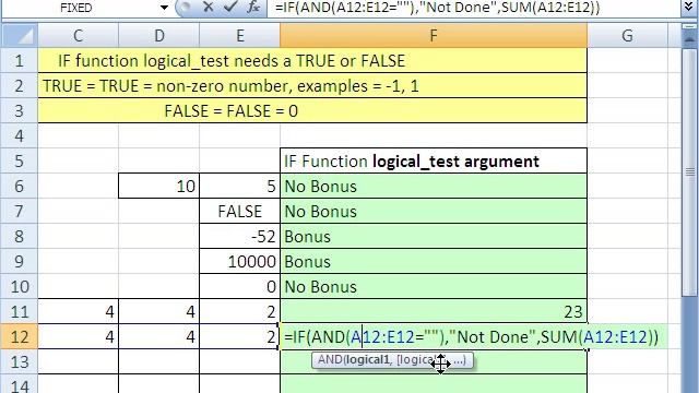 Excel Magic Trick 459: Non-Zero numbers = TRUE IF Function logical_test Argument Tricks смотреть онлайн