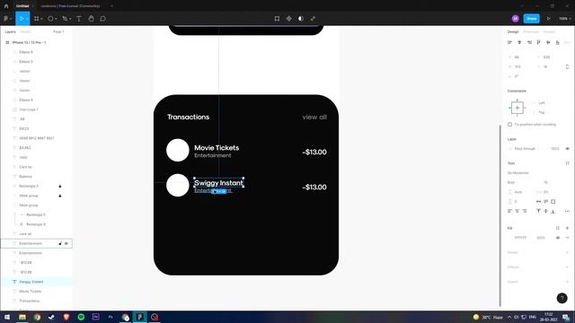 Payment App UI Design Tutorial || Figma Tutorial 2023 смотреть онлайн