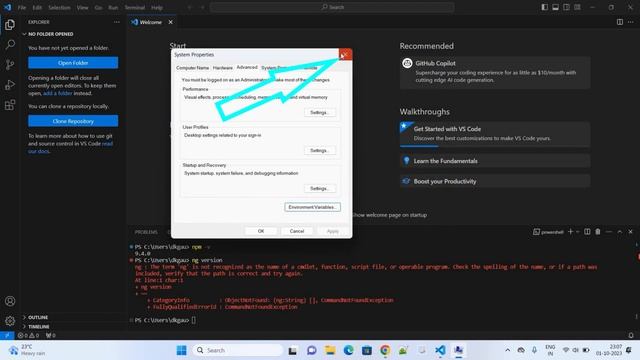 Fixed: ng version not showing | Angular CLI not working, how to check Angular CLI version смотреть онлайн
