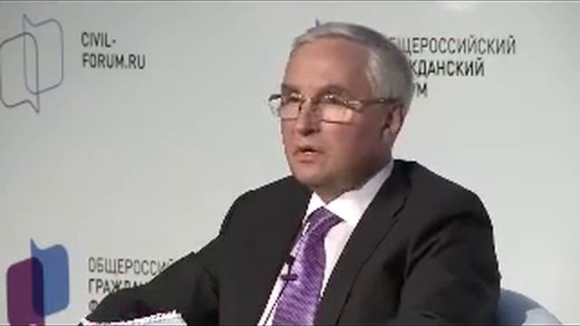 Игорь Юргенс на Общероссийском гражданском форуме