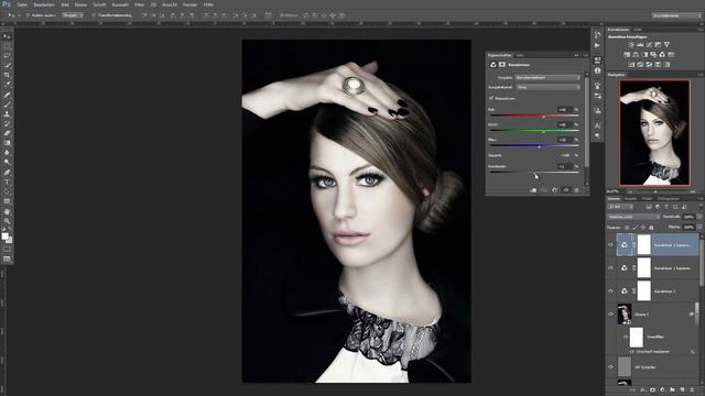 Haut bleichen in Photoshop CS6 - doric4design - Folge 9 смотреть онлайн