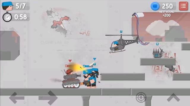 Новые улучшенные вертолеты Clone Armies! игра на андроид! Клоны атакуют