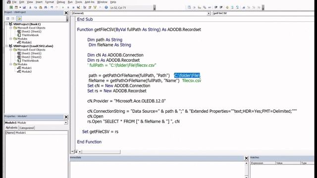 โปรแกรมโหลดไฟล์ csv เข้า excel ด้วย vba смотреть онлайн